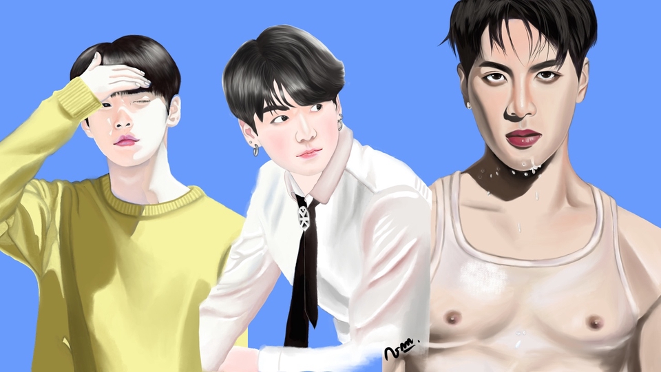 วาดแฟนอาร์ต - วาดแฟนอาร์ต หน้าปกนิยาย - 3