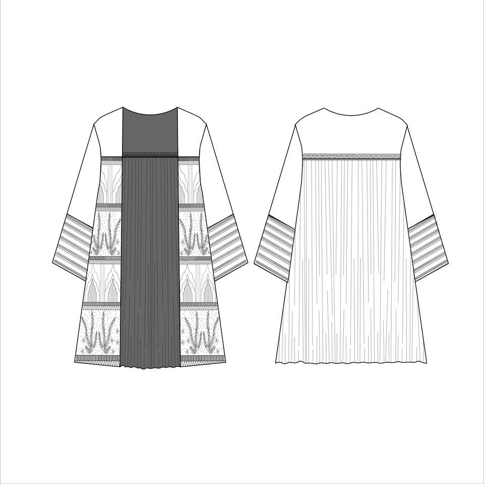 Desain Kaos & Motif - Design & Technical Drawing Fashion - 11