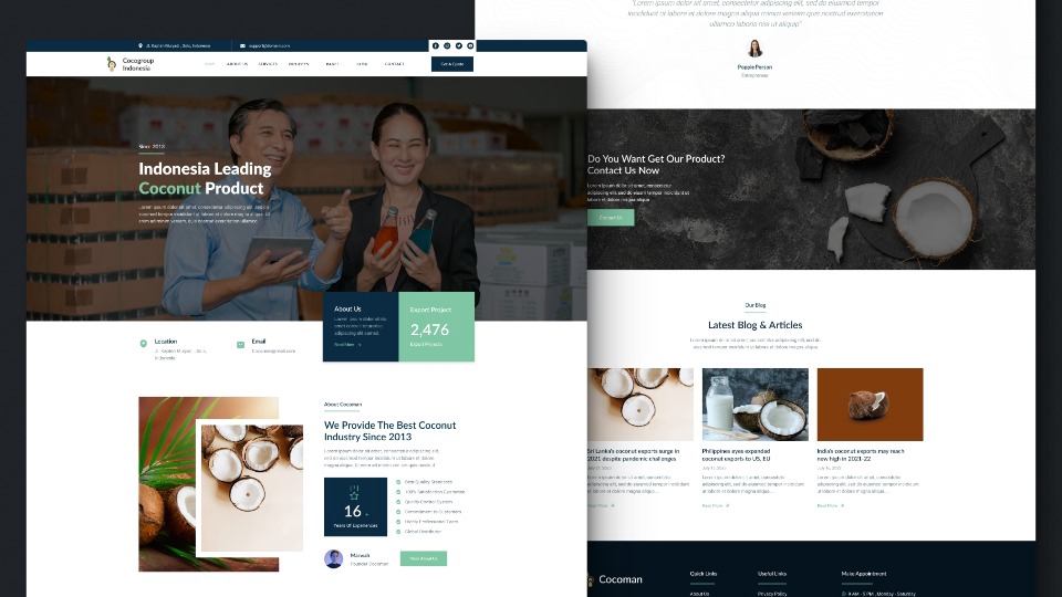 Jasa Lainnya di Web dan Pemrograman - Website WordPress Elementor Kreatif dan Minimalis