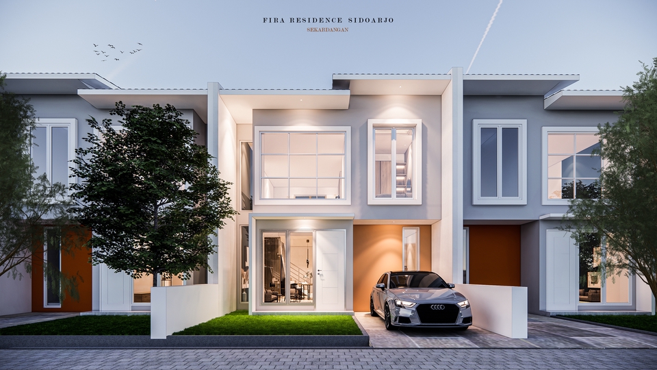 3D & Perspektif - Rendering Interior & Exterior | High Quality Render + Edited in Photoshop - 24
