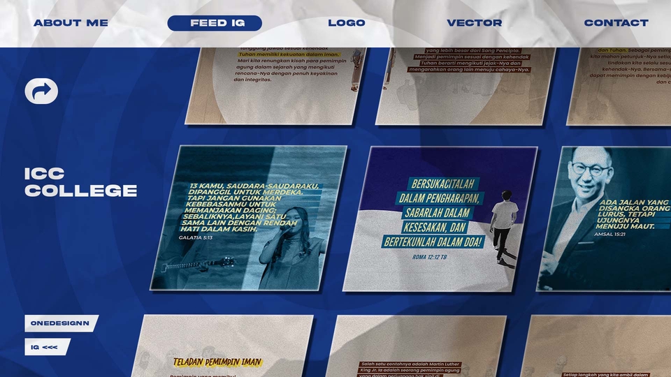 Jasa desain banner Instagram untuk promosi website dan toko online, desain banner feed instagram, buat banner online, banner promosi instagram