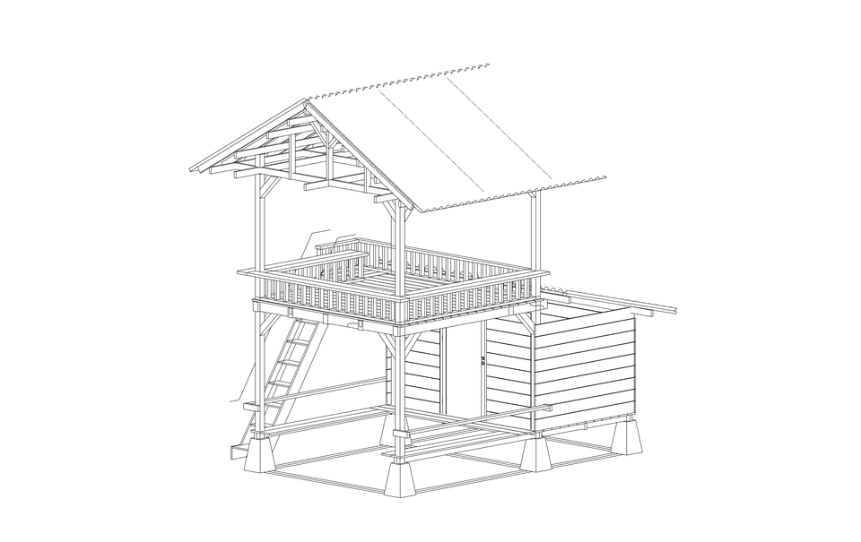 Jasa desain arsitektur 3D untuk bangunan rumah minimalis modern.