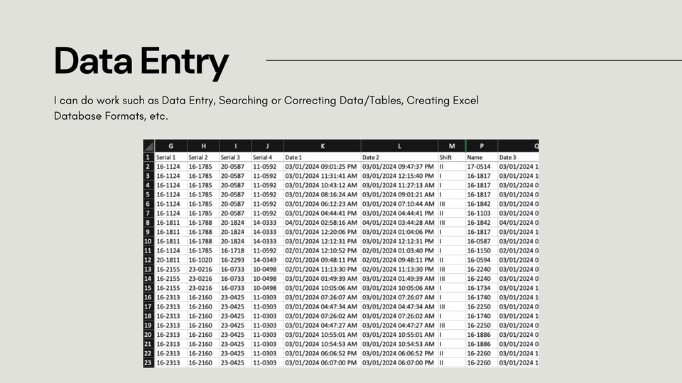 Entri Data - Jasa Ms Excel Basic (Entri Data, Formula, Pivot, Chart) - 3
