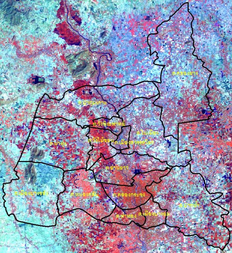วิเคราะห์ดาต้า - ฐานข้อมูลด้าน GIS แปลภาพถ่ายทางอากาศ ภาพดาวเทียม - 1