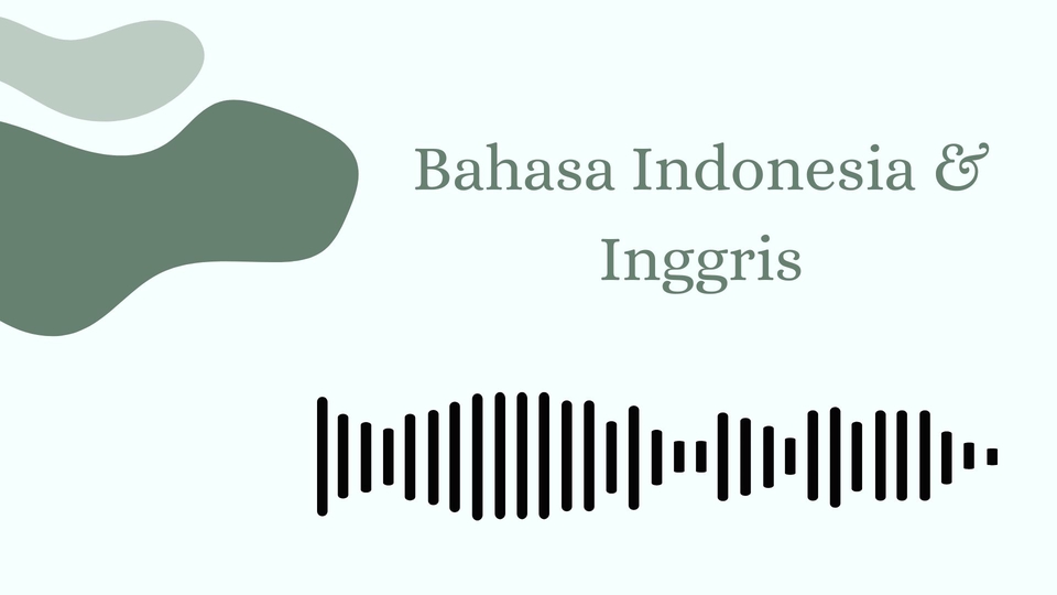 Pengetikan Umum - Transkrip Verbatim Audio/Video To Text (Indonesia & Inggris) - 3