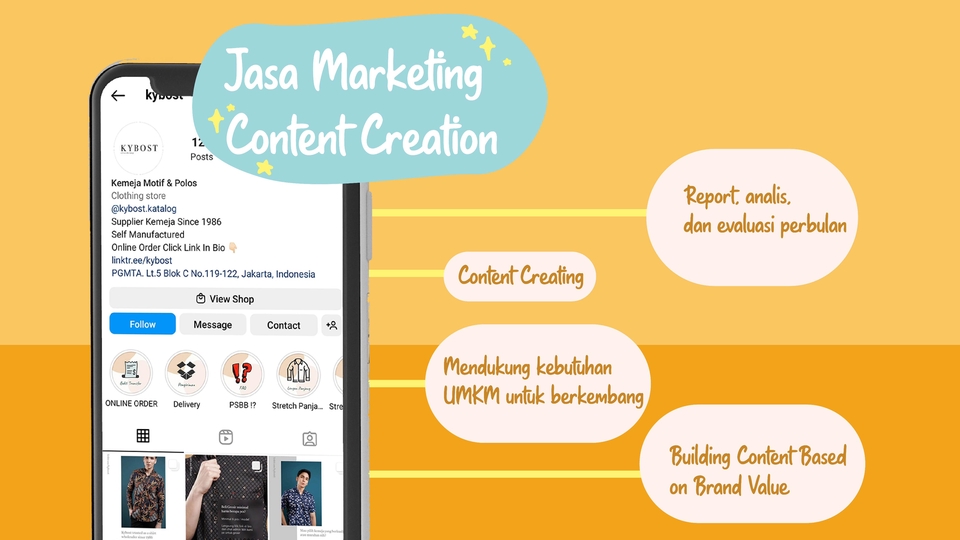 Digital Marketing - Promosi Digital UMKM dan Startup | Desain dan Marketing via Instagram - 1