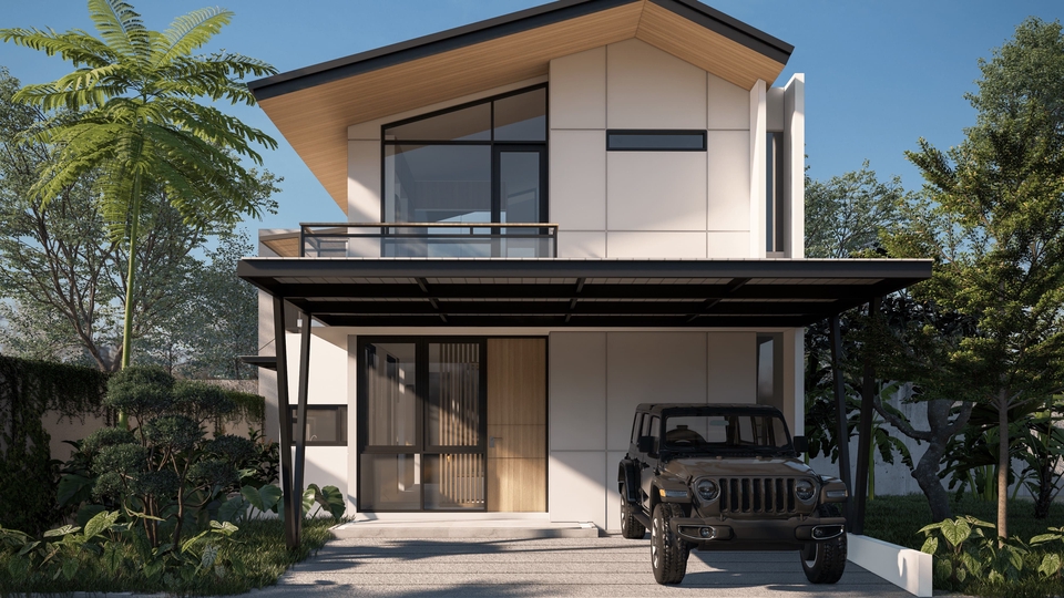 3D & Perspektif - JASA PERENCANAAN DESAIN RUMAH TINGGAL - TERJANGKAU - 15