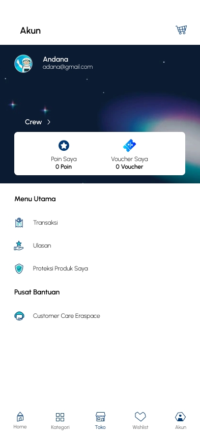 Desain antarmuka pengguna atau UI dan pengalaman pengguna atau UX dengan konsep minimalis. Desain aplikasi mobile freelance dengan warna biru dan hijau muda untuk menampilkan fitur dan fungsi akun freelancer.