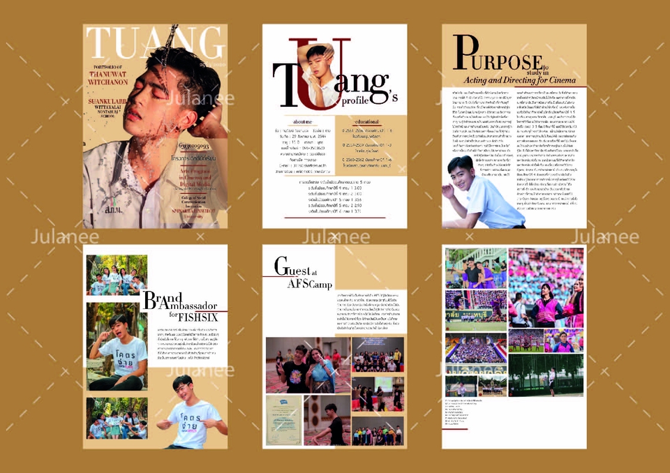 รับทำเรซูเม่ รับทำพอร์ตโฟลิโอ รับทำ portfolio ออกแบบโปรไฟล์บริษัท บริการออกแบบโปรไฟล์ บริการทำพอร์ตโฟลิโอ