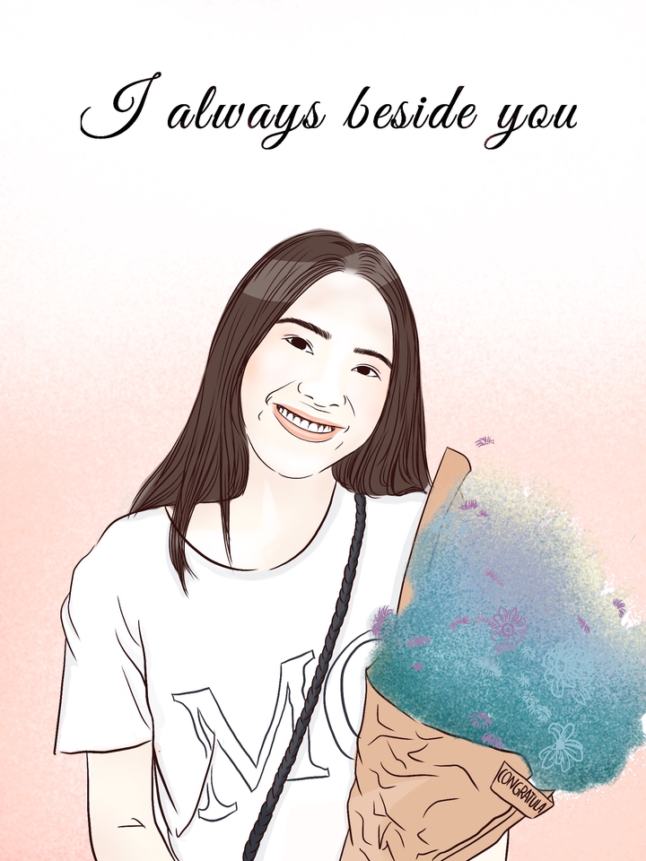 วาดภาพเหมือน Portrait - Portrait ภาพเหมือนสีน้ำ/digital painting • ภาพเหมือนบุคคล,ศิลปินดารา,ไอดอล เริ่มต้น 250-. - 23