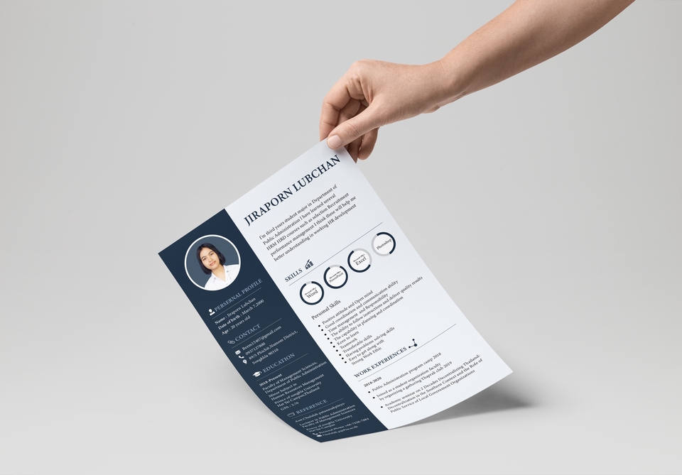 Portfolio & Resume - รับทำPORTFOLIO และ RESUME - 11