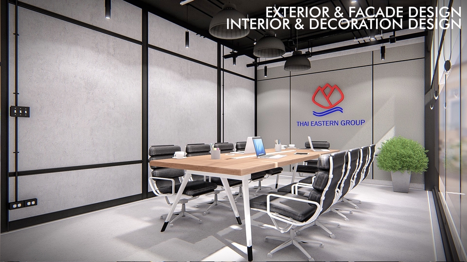 รับออกแบบงานภายนอก และงานภายใน (Exterior Facade Design & Interior ...