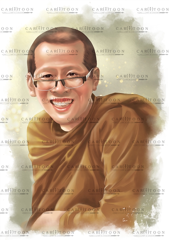 วาดภาพเหมือน Portrait - รับวาดภาพเหมือน portrait สไตล์สีน้ำ เทคนิคDigital painting - 16