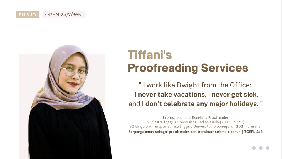 Proofreading - Error-free EN & ID Proofreading Service - 1