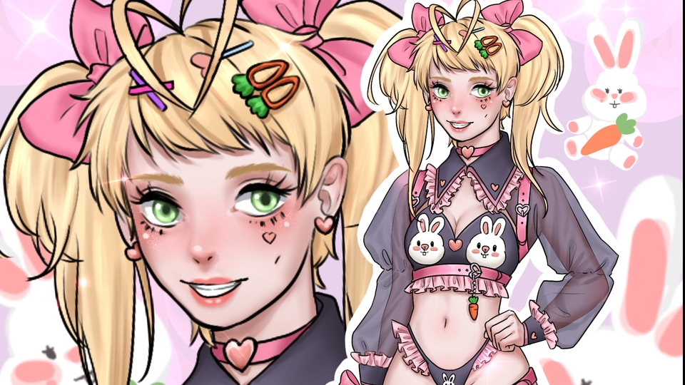 วาดแฟนอาร์ต - รับงานวาด Fanart,Original Character,Gameอื่่นๆ... - 1