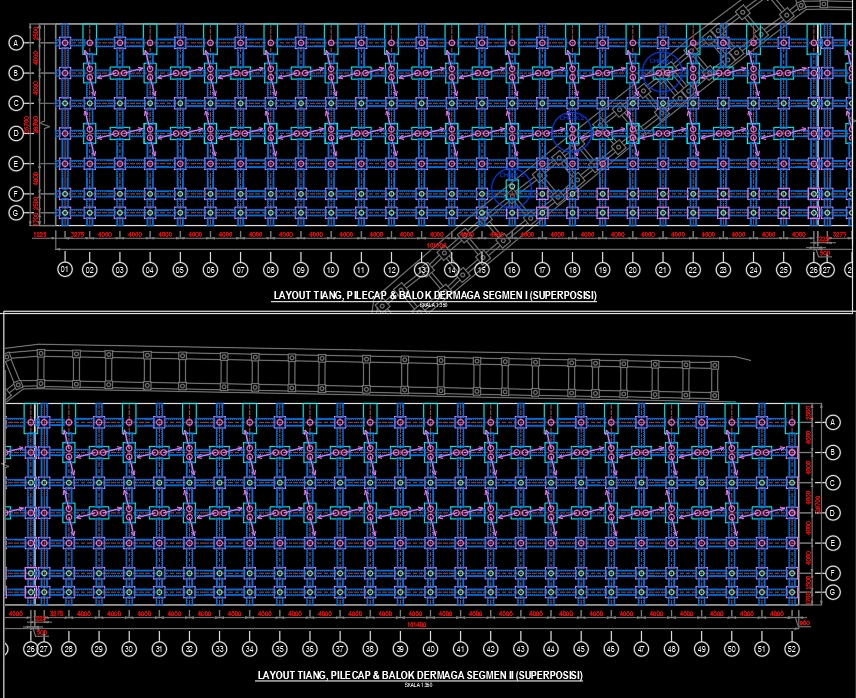 CAD Drawing - Ultimate Detail Engineering Design (DED) Jetty & Trestle - 17