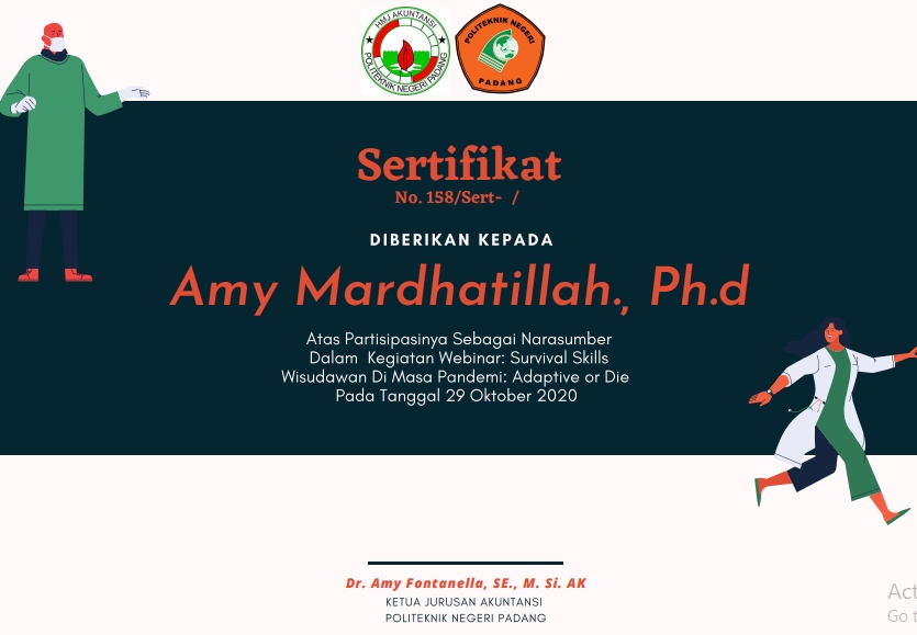Pengetikan Umum - Desain Sertifikat, Spanduk, Poster Acara - 3