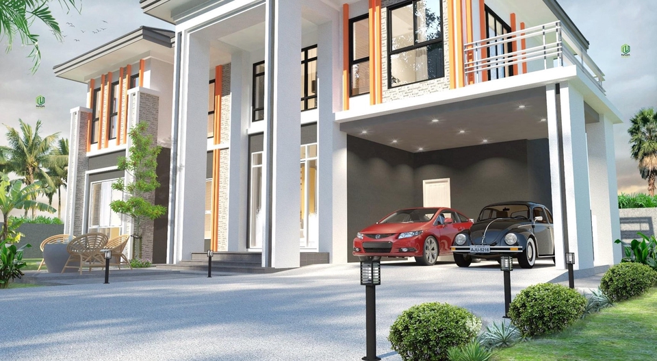 เขียนแบบวิศวกรรมและออกแบบโครงสร้าง - เขียนแบบบ้านพักอาศัย/ออกแบบบ้านพักอาศัย/ตกแต่งภายใน/คำนวนโครงสร้าง/เขียนดีเทลแบบขยาย/ประมาณราคา,BOQ - 20