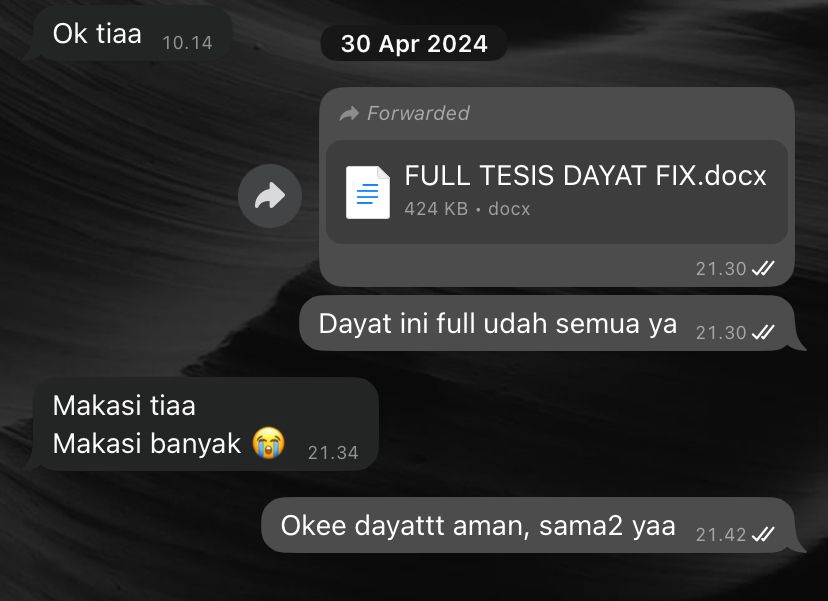 Jasa Lainnya - Joki Tesis Hukum dan Seminar Proposal Tesis Hukum (Thesis) - 5