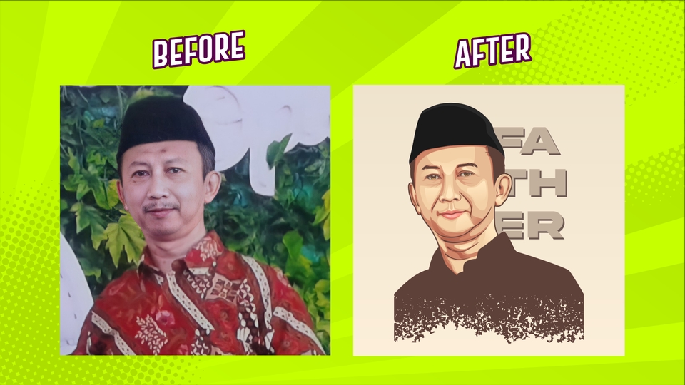 Gambar Potret - Bikin Vectormu Jadi Keren dan Menarik! - 5