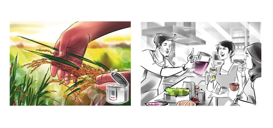 วาด/ออกแบบสตอรี่บอร์ด - Storyboard For Advertising. - 8