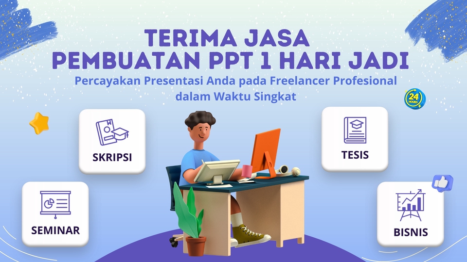 Presentasi - MENERIMA PEMBUATAN PERSENTASI MS POWER POINT, 1 HARI JADI - 1