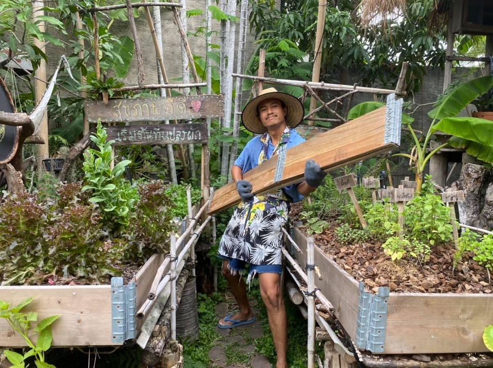 รับจัดสวน ออกแบบสวนสวย สไตล์ธรรมชาติ งบประหยัด