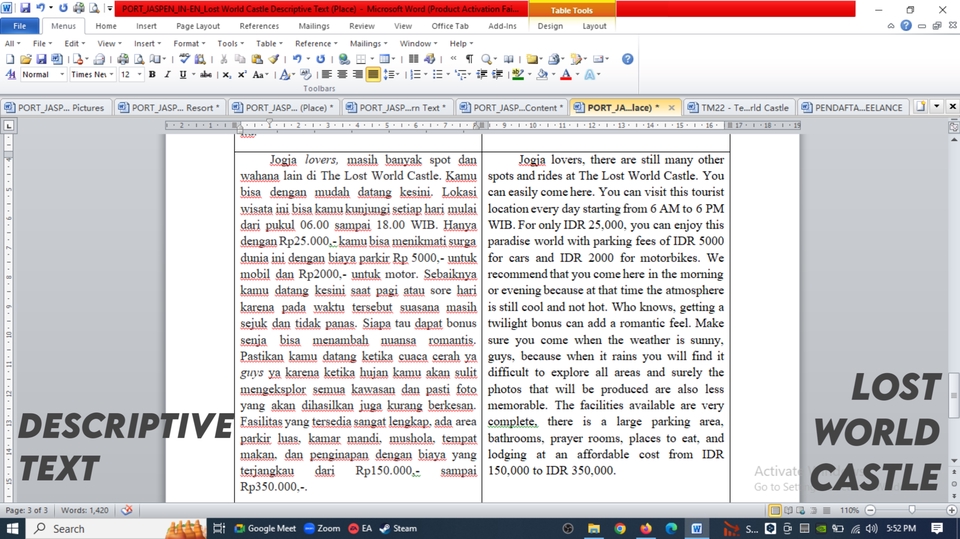 Penerjemahan - Jasa Penerjemah EN-IN/IN-EN by Farhan Aditya One Day Finish - 6