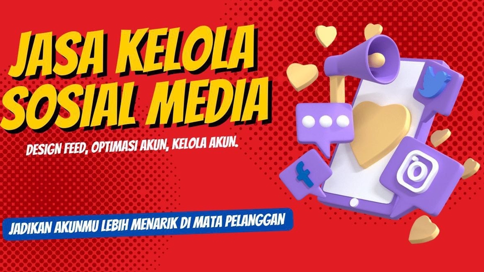 Kelola konten sosial media instagram 