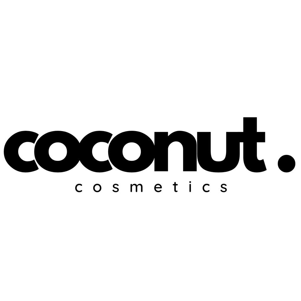 Logo Coconut Cosmetics, Desain logo untuk brand kosmetik, desain logo online, jasa buat logo online, bikin logo online, desain logo keren.