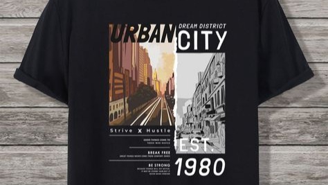 Desain Kaos & Motif - Trendy t-shirt design services - 7