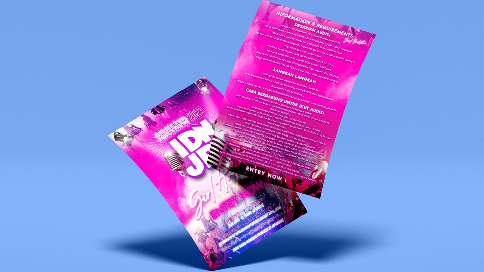 Digital Printing - DESIGN BANNER PROFESIONAL & FLYER PREMIUM DESIGN  - 1