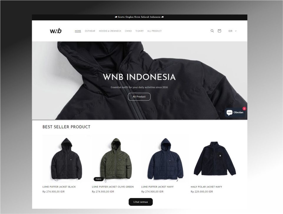 Jasa pembuatan website profesional untuk bisnis Anda. Layanan desain web terbaik dengan harga terjangkau. Buat website company profile, website toko online, dan website custom.