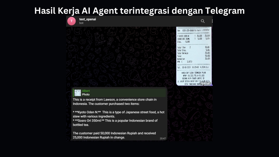 Jasa Lainnya - Pembuatan Custom AI Agent OpenAI ChatGPT atau Google Gemini - 4