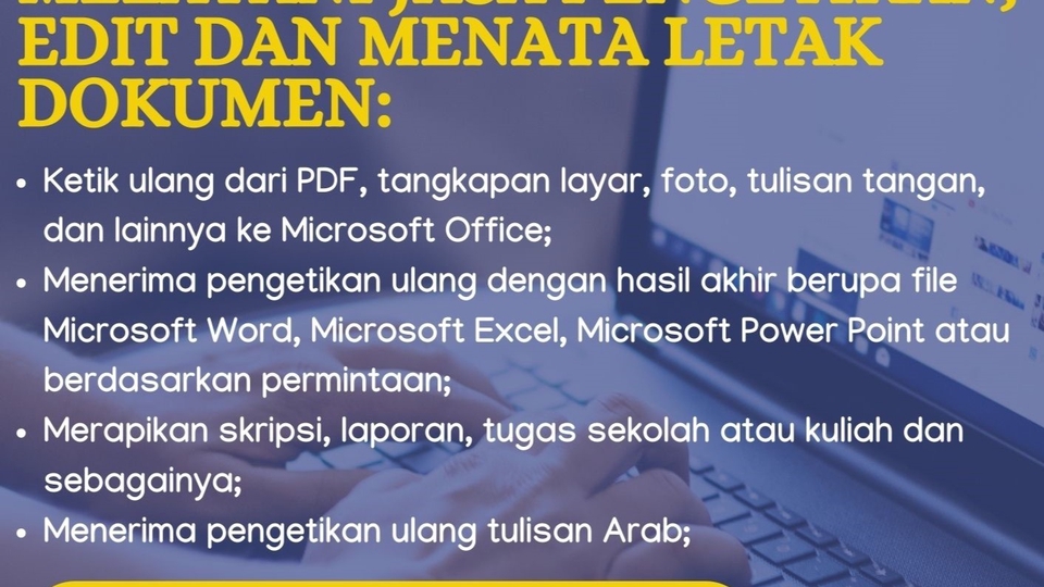 Pengetikan Umum - Ketik Ulang Naskah Arab - 1