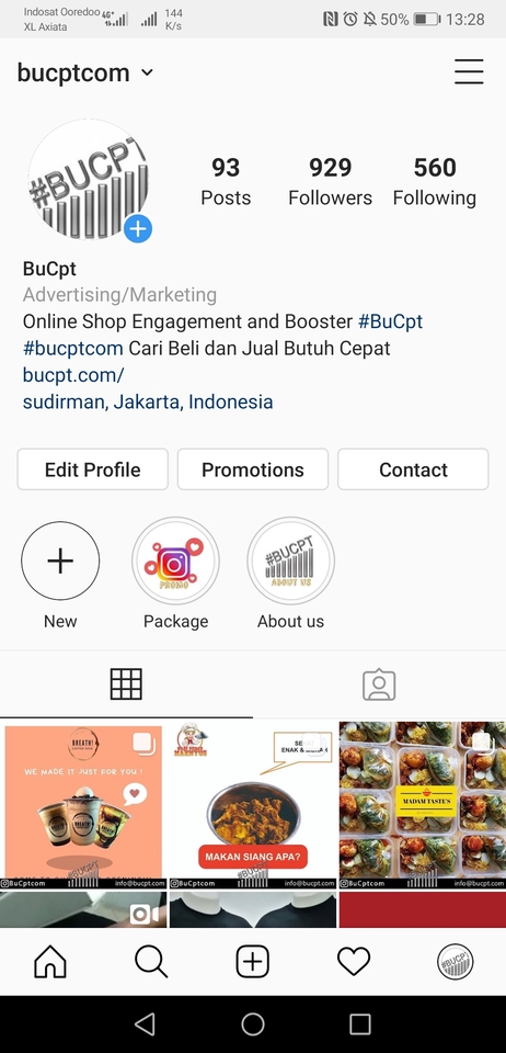 Selebgram/ Socmed - Endorse Promosi Produk dan Jasa #Bucpt Proses Cepat - 13