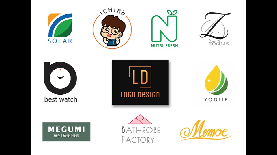 Logo - ออกแบบโลโก้ Minimal ง่ายต่อการจดจำ - 1