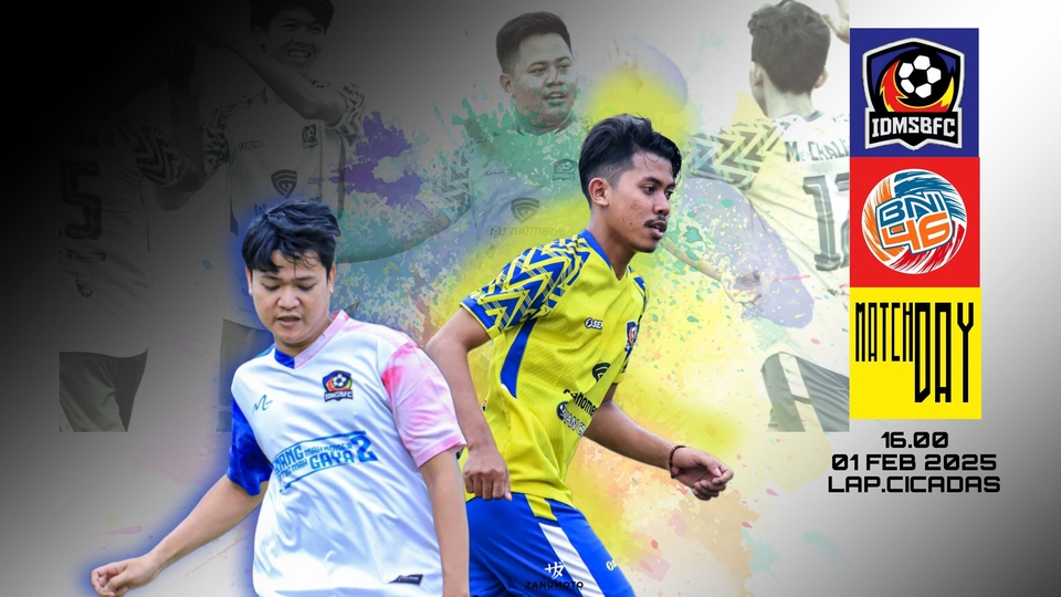 Banner Online - Jasa Desain Poster Event Olahraga dan Matchday Profesional - 1