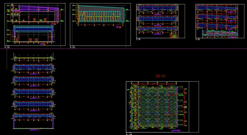 เขียนแบบวิศวกรรมและออกแบบโครงสร้าง - รับงานเขียนแบบ สถาปัตย์ โครงสร้าง 2D 3D Autocad Sketchup - 14