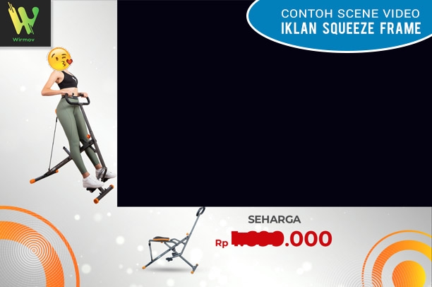 Motion Graphics - IKLAN SQUEEZE FRAME DI TV / IKLAN BENTUK "L" FRAME - 4