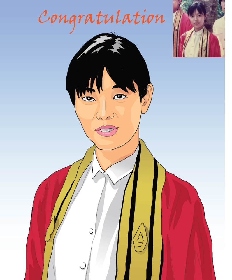 วาดภาพเหมือน Portrait - รับวาดภาพ Portrait แบบ illustrator Vector - 13