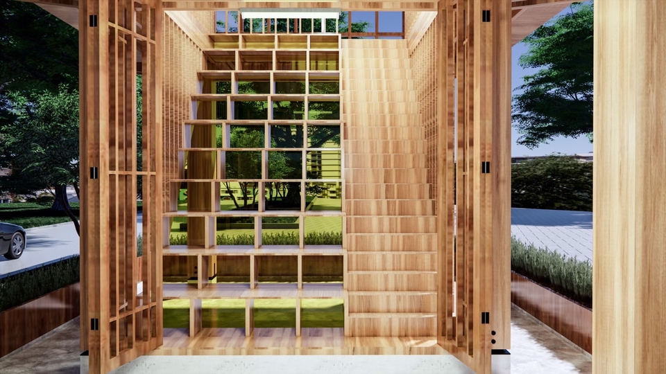 ออกแบบตกแต่งภายในและภายนอก - รับทำภาพ 3D Perspective ทั้ง ภายนอก/ภายใน - 5