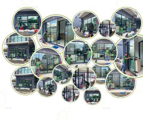 ติดฟิล์มกระจกบ้าน - บริการติดตั้งฟิล์มกรองแสงบ้าน อาคาร สำนักงาน - 7