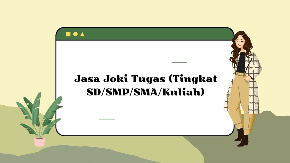 Pengetikan Umum - Jasa Tugas (tingkat SD/SMP/SMA/Kuliah)  - 1