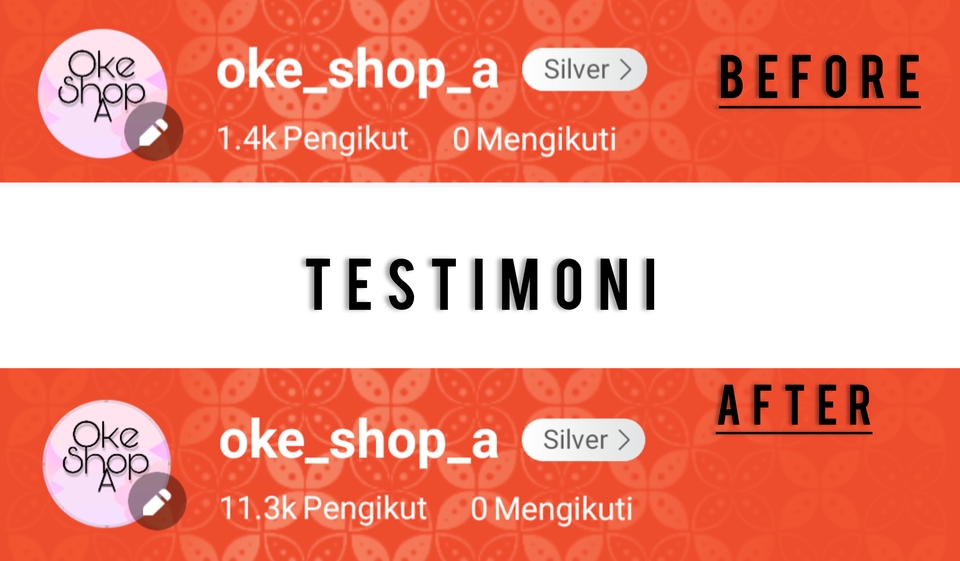 Tambah Followers - JASA FOLLOWERS SHOPEE PERMANEN NON DROP ANTI BANNED - 3