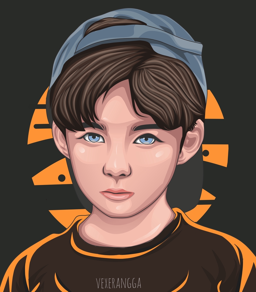 Gambar Potret - Jadikan foto anda menjadi vector kartun portrait dalam 24 jam - 4