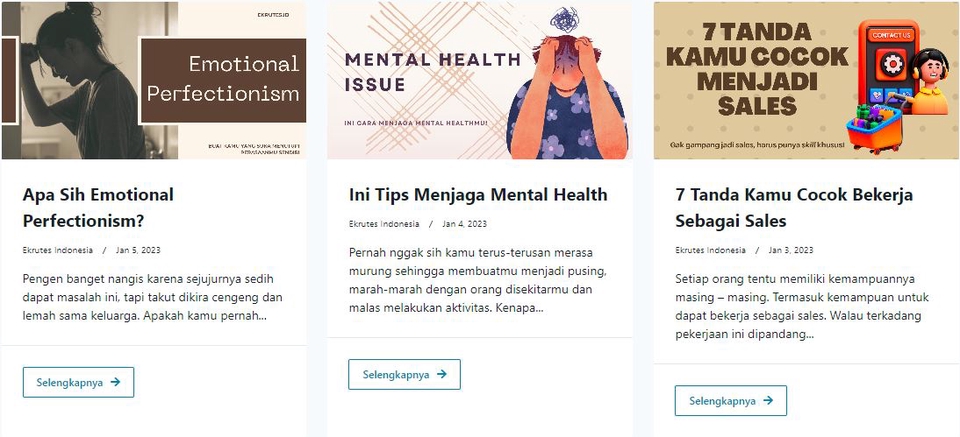 Penulisan Konten - Content Writer/ Jasa Penulisan Artikel Populer - 2