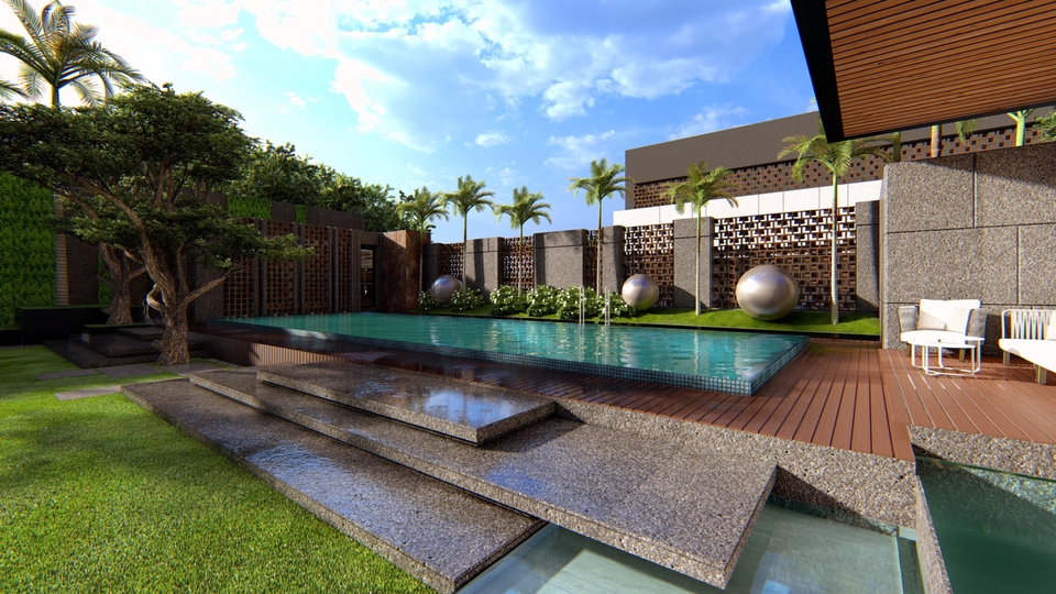 3D & Perspektif - Jasa Desain Interior & Exterior 3D Modeling Rendering - 7