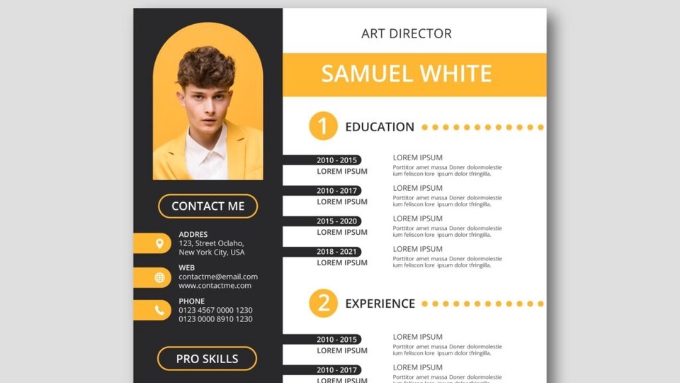Desain CV profesional untuk desainer grafis dengan format modern dan menarik,  CV unik, jasa pembuatan cv, jasa desain cv, desain cv, template cv, curriculum vitae