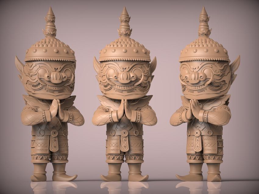 ทำโมเดล 3D -  3D model, for 3d print, CNC. - 1